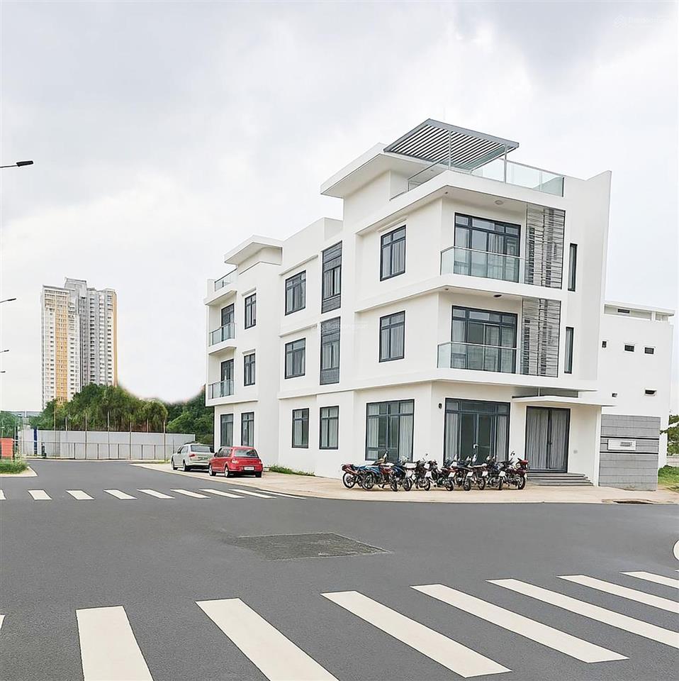 Cho thuê tòa nhà mới an phú an khánh q2 sàn trống suốt 4 tầng 500m² phù hợp spa, showroom văn phòng