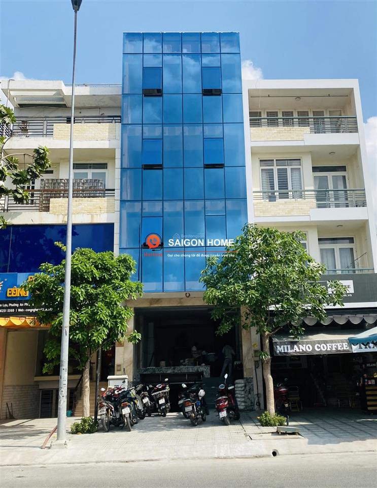 Cho thuê tòa nhà văn phòng 6 tầng 500m2 sàn trống suốt an phú an khánh, q2 giá từ 55tr/tháng