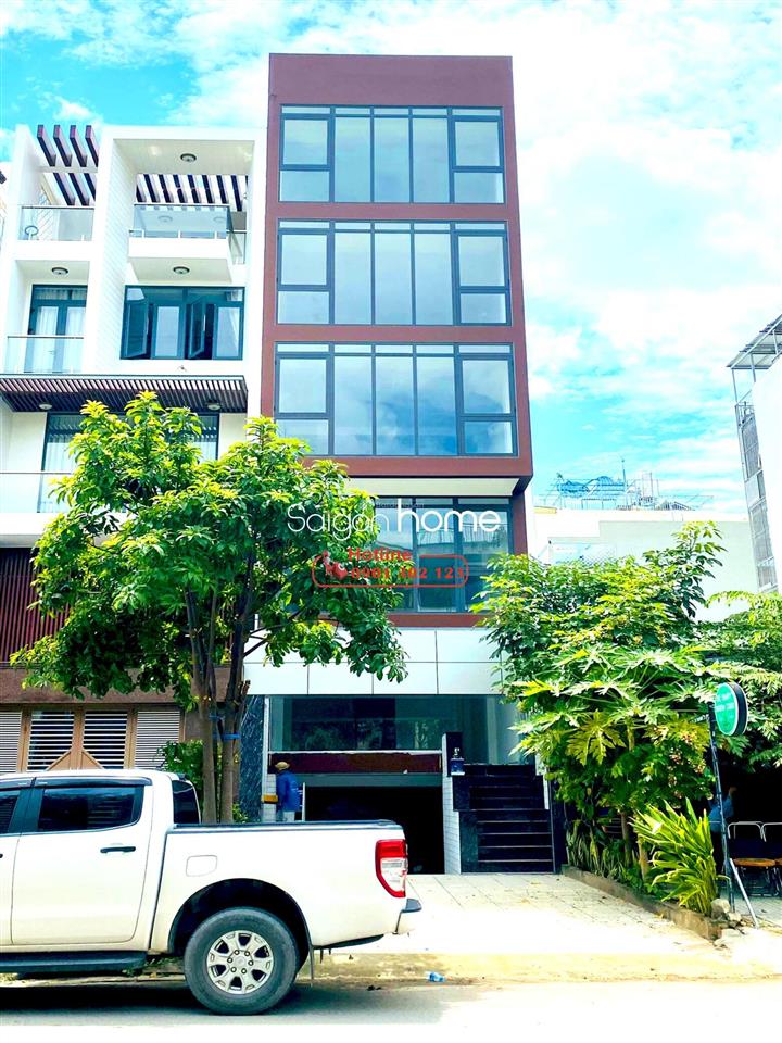 Cho thuê tòa nhà văn phòng 6 tầng 500m2 sàn trống suốt an phú an khánh, q2 giá từ 55tr/tháng