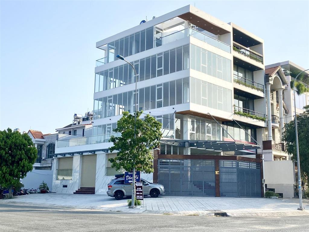 Cho thuê tòa nhà văn phòng 2 mặt tiền 800m2 sàn trục trần não  an khánh, quận 2