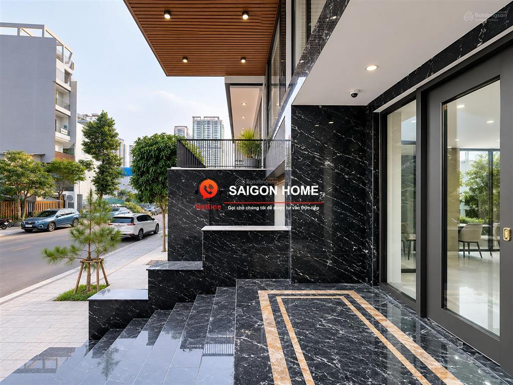 Cho thuê tòa nhà văn phòng 8 tầng 1300m² sàn thạnh mỹ lợi trung tâm quận 2 giá thuế 160tr/th