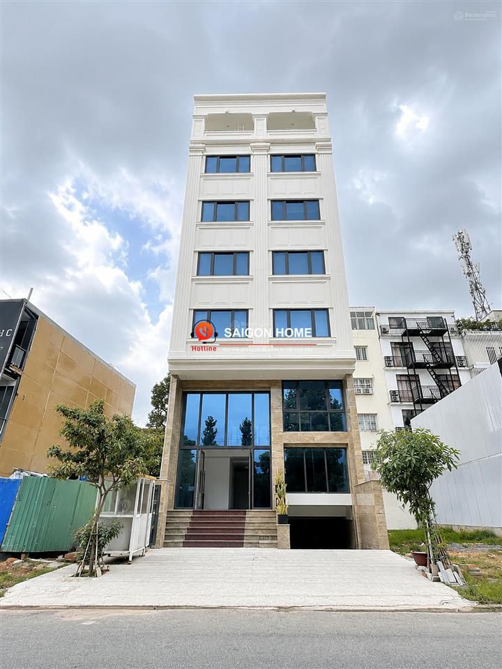 Cho thuê building hầm 7 tầng nổi ~1000m2 sàn mặt tiền nguyễn văn kỉnh, thạnh mỹ lợi, quận 2