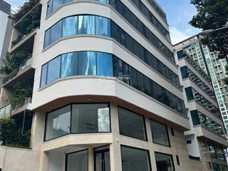 Cho thuê tòa nhà văn phòng góc 2 mặt tiền 7 tầng ~600m2 sàn p. thạnh mỹ lợi trung tâm hành chính q2