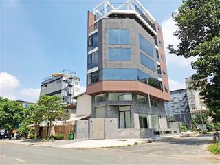 Tòa nhà hầm 7 tầng nổi ~1000m2 sàn căn góc gần trương văn bang  thạnh mỹ lợi  trung tâm quận 2