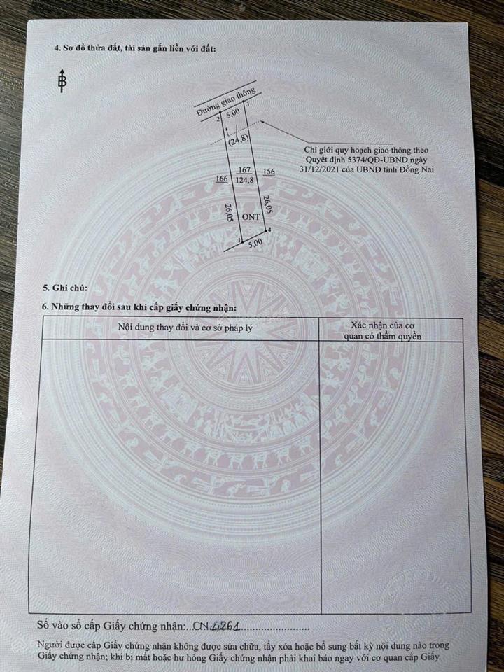 Bán vị trí đầu tư cực tốt, gần sân bay long thành, kết nối trực tiếp đường 770b, cao tốc, các kcn