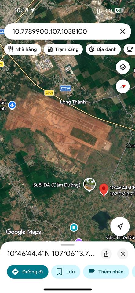 Đất siêu đầu tư vị trí đường vành đai sân bay long thành, cạnh sân bay
