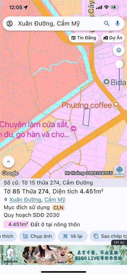 Cơ hội đầu tư vàng  đón đầu đất đường vành đai sân bay long thành
