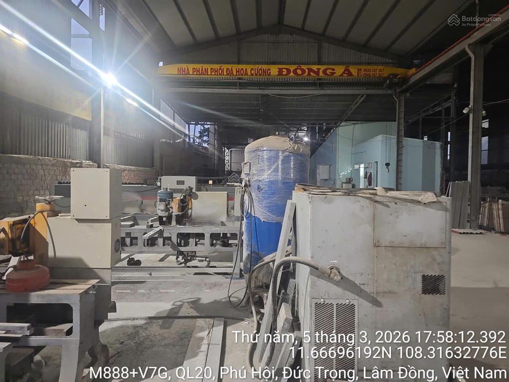 Bán kho, nhà xưởng tại phú hội, đức trọng, lâm đồng, 46 tỷ, 4522 m2 chỉ với giá hot