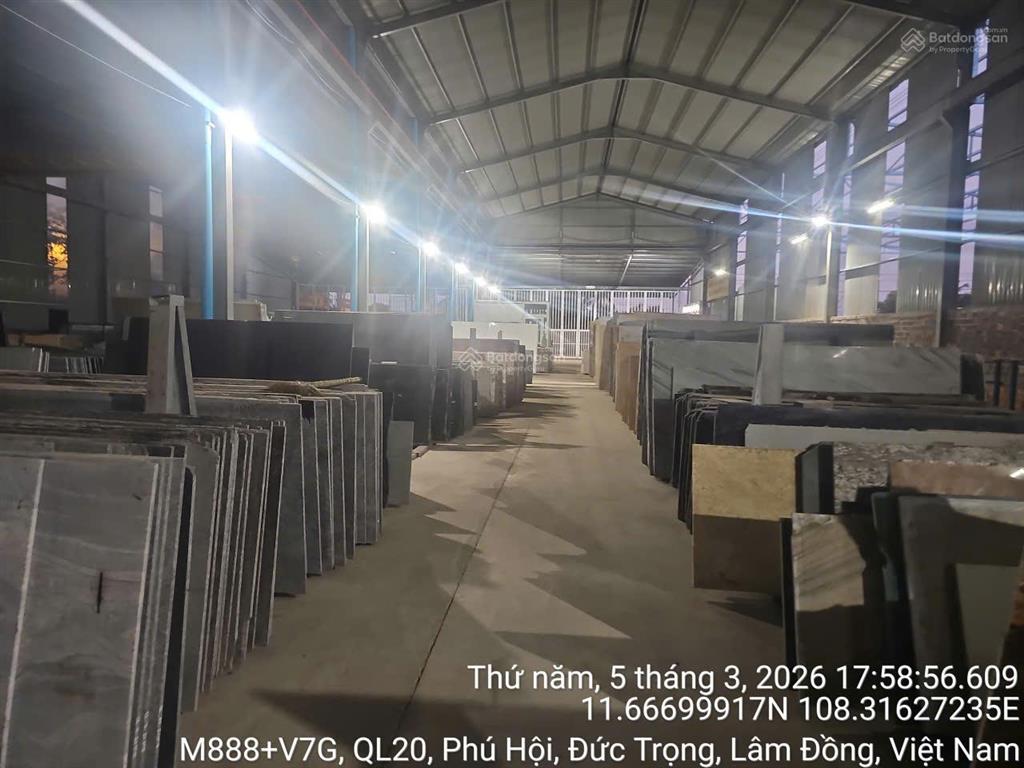 Bán kho, nhà xưởng tại phú hội, đức trọng, lâm đồng, 46 tỷ, 4522 m2 chỉ với giá hot