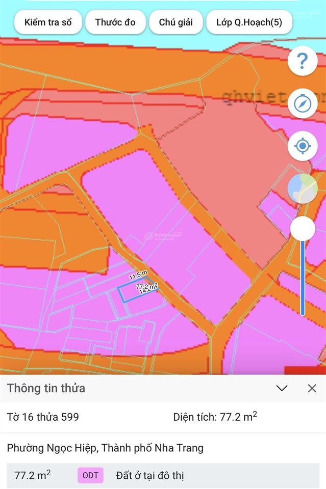 Cặp góc ngọc hiệp ngay cạnh bờ kè sông cái, thông ra sông và biển trần phú