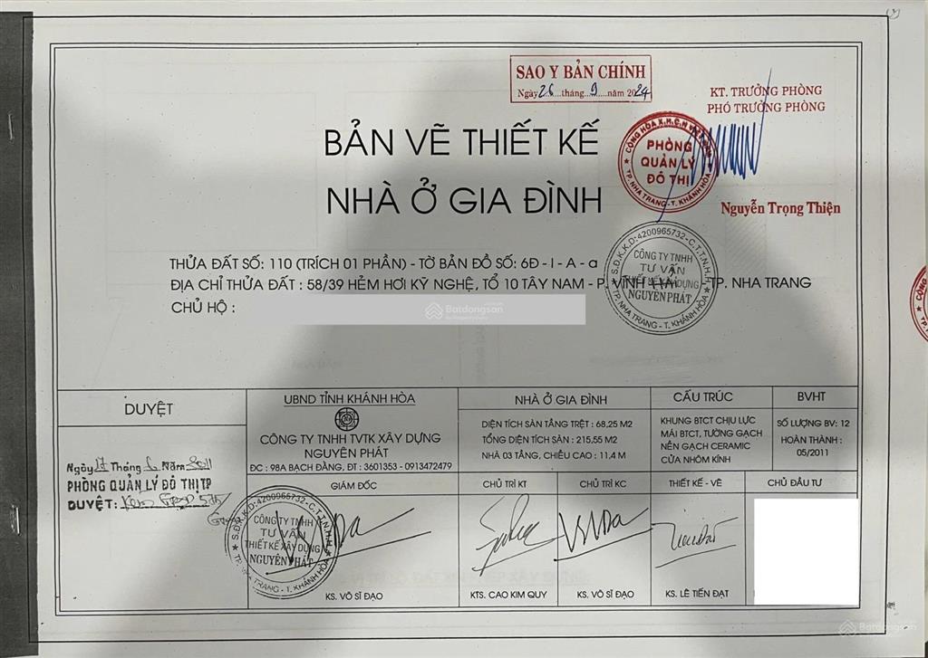 Căn nhà 2 tầng đẹp rất nhiều tài lộc & may mắn nhượng lại giá mềm.