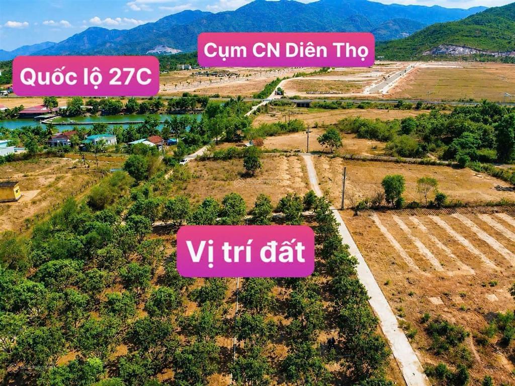 Của nhà trồng  đất nền diên thọ  diên khánh, đầy tiềm năng giá gốc cực mềm (hh cao ae liên kết)
