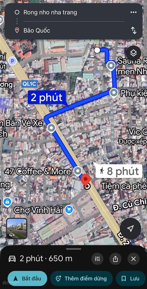 Nhà 1,6 tỷ  cách biển nha trang chỉ có 850m