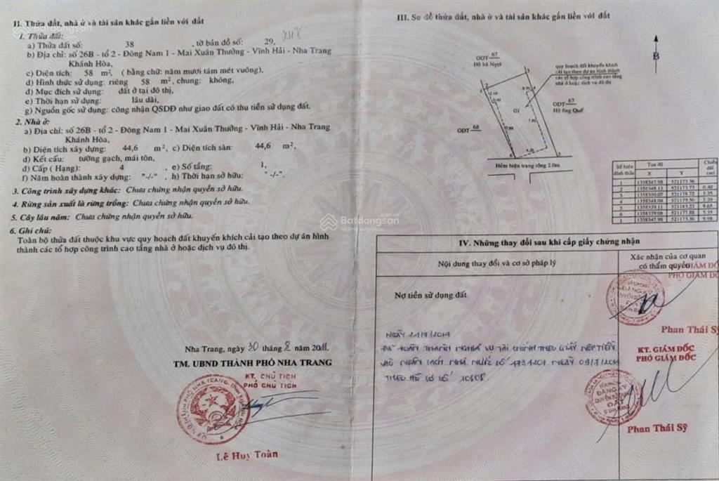 Nhà hẻm kiên cố đẹp 2,5 tầng hẻm mai xuân thưởng gần biển (800m)
