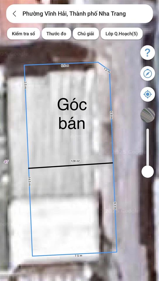 Căn nhà c4  lô góc đường 8m & 4m thông thoáng, gần chợ vĩnh hải