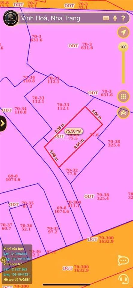 Ngay cạnh bách hoá xanh cách mai xuân thưởng chỉ 30m, biển 950m