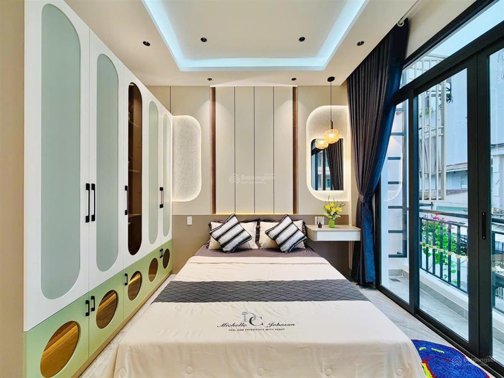 Nhà xây mới nở hậu gần 5m có pn trệt cạnh bên trường tiểu học phan chu trinh p16