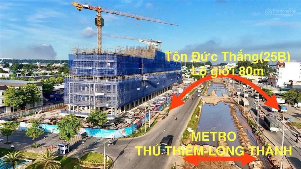 Cần bán nhanh căn hộ 1pn mặt tiền đường tôn đức thắng kết nối sân bay quốc tế long thành