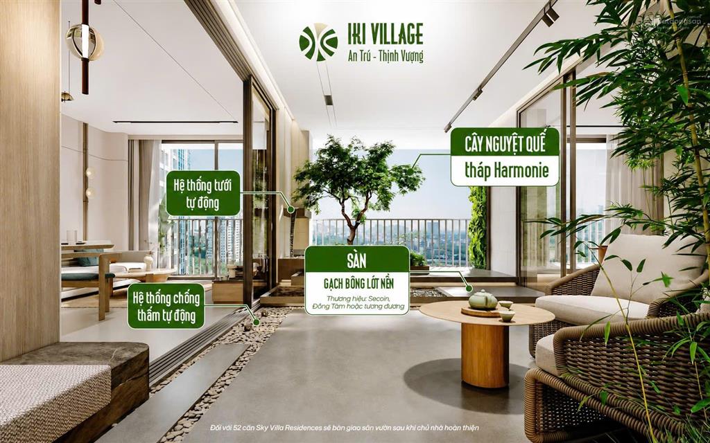 Căn hộ 3 mặt giáp sông sài gòn  sky garden iki village 3pn giá chỉ từ 76tr/m2