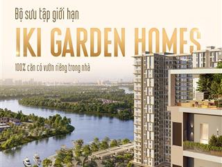 Căn hộ 3 mặt giáp sông sài gòn  sky garden iki village 3pn giá chỉ từ 76tr/m2
