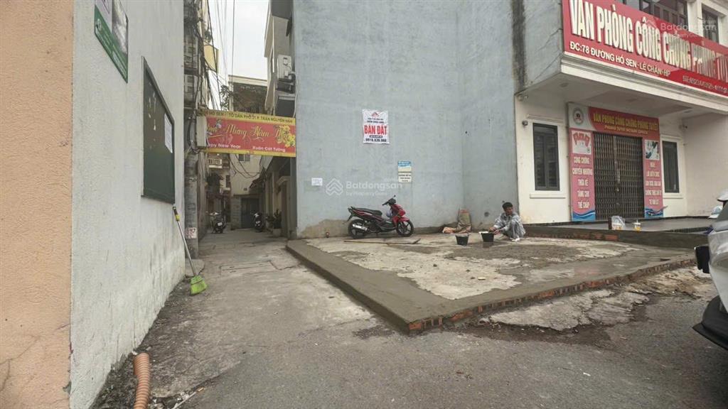 Chính chủ bán mảnh đất lô góc 3 mặt thoáng số 86 mặt đường hồ sen, lê chân  hải phòng 0936 911 ***