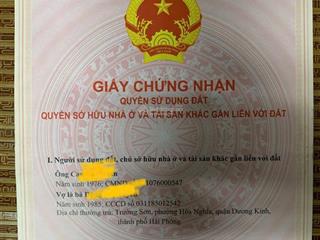 Bán căn hộ 65m2, 2pn, 2wc, an đồng, an dương, 1,45 tỷ vnd, uy tín