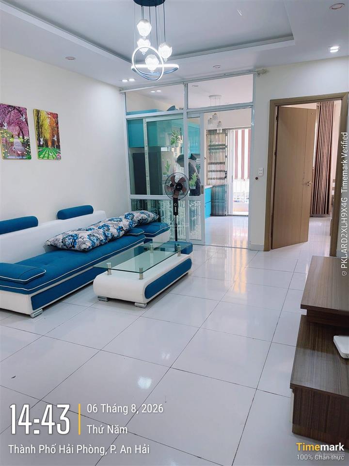 Bán căn hộ chung cư 63m2 khu mới hoàng huy an đồng  full nội thất giá 1,39 tỷ