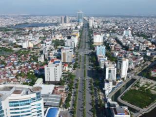 Cho thuê lô đất 1600m, 2 mặt tiền trước sau mặt đường lê hồng phong hải phòng