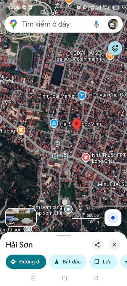 Bán 47 m2 lô góc chợ đình đoài đồ sơn