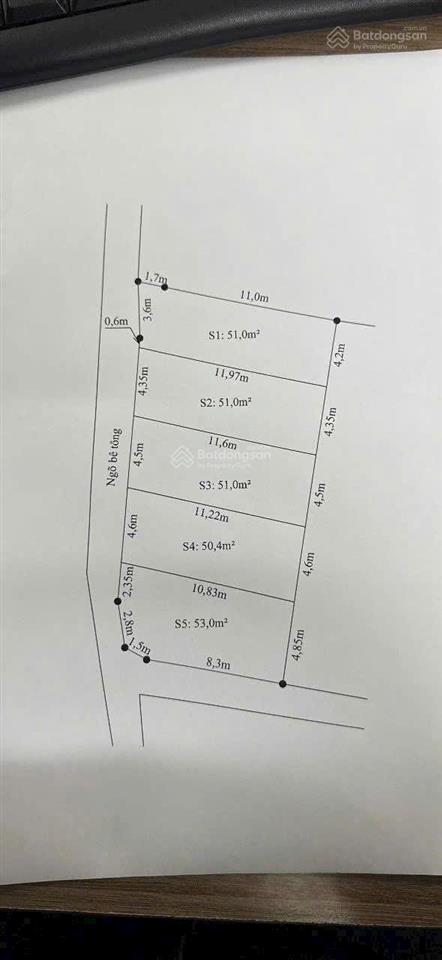 Bán đất trung tâm đồ sơn giá chỉ hơn 1 tỷ