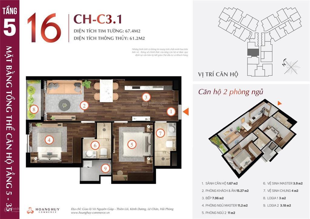 Căn 2pn toà tulip tầng thấp, view bể bơi vô cực ngoài trời, giá hời hiện tại.  0906 111 ***