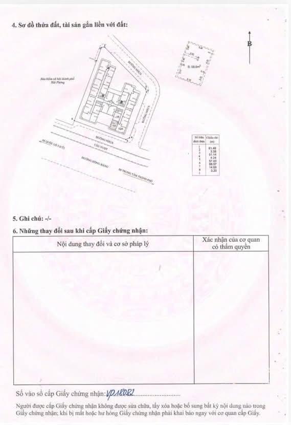 Giá siêu rẻ căn hộ thương mại gần 60m2, 2 ngủ trên chung cư hoàng huy grand  chỉ 2,35 tỷ