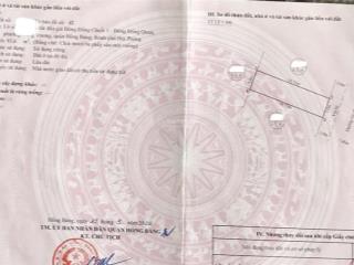 Bán lô đất 93m2 trong khu phân lô tại hồng bàng, đường 13m vỉa hè rộng, giá 4,05 tỷ