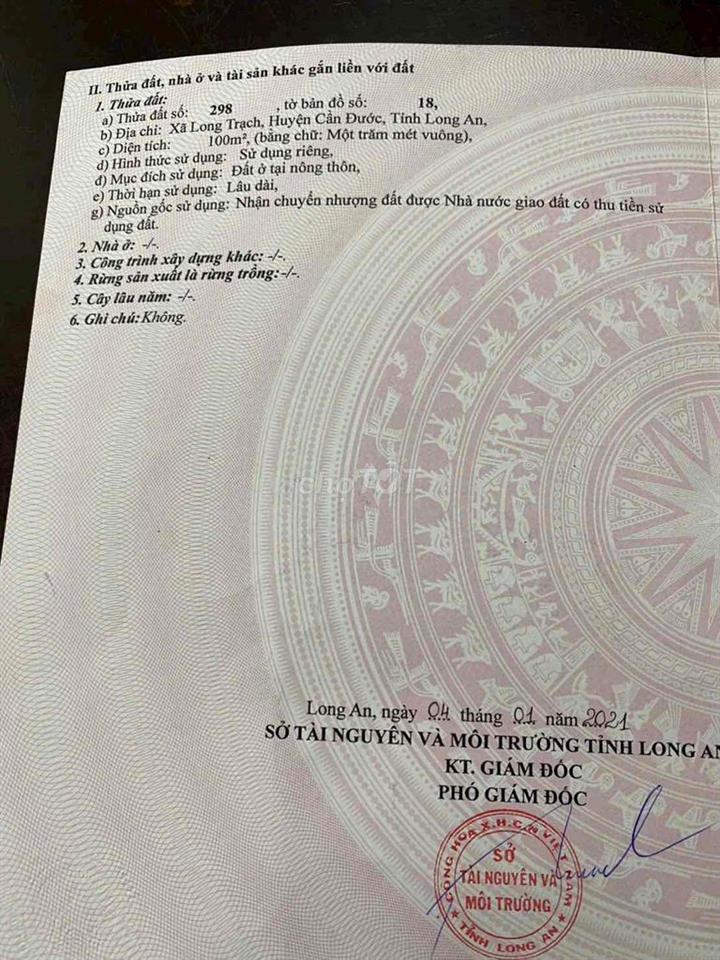 cần bán đất thổ cư