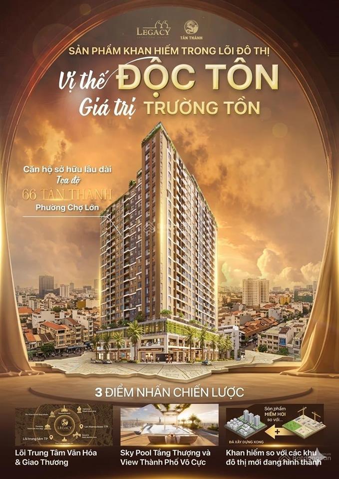 Mở bán đợt 1  chỉ 155 căn hộ cao cấp tại chợ lớn. quận 5