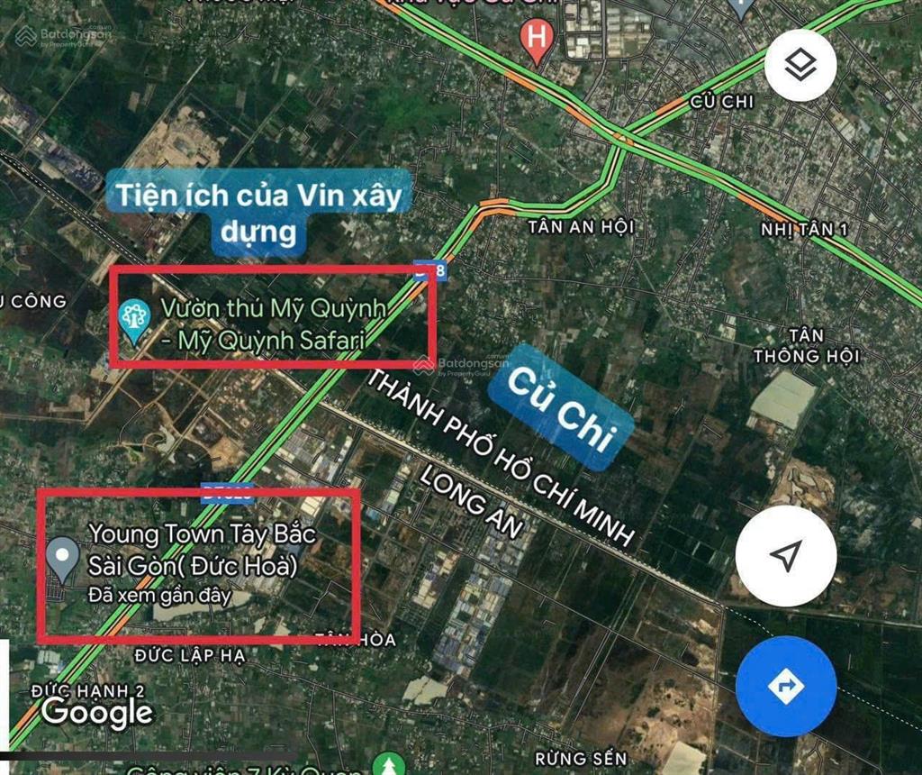 Chính chủ bán nhanh lô đất 80m2 đường nhựa đối diện kcn đức hoà 3 ngay gần khu vin tân mỹ chỉ 820tr