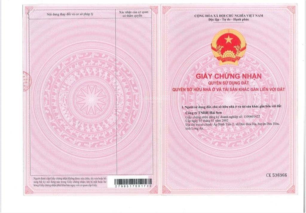 Chính chủ ngộp xã lỗ bán lô đất 100m2 đường nhựa điện âm ngay khu dân cư hiện hữu gần bv tân tạo