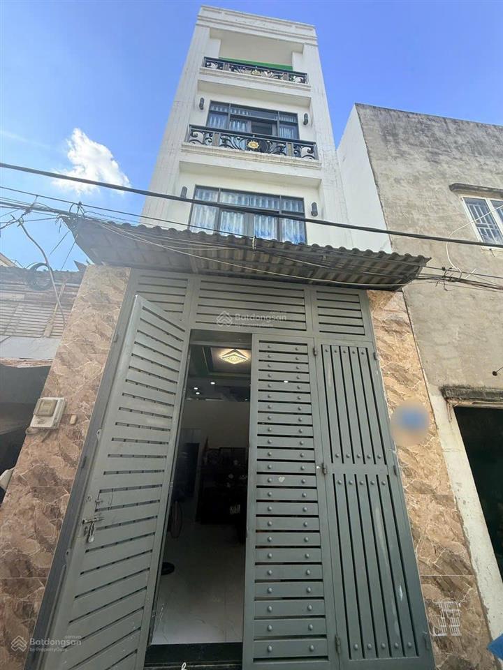 Nhà 4 tầng hẻm 6m mã lò bình tân, 40m2, 4pn, hoàn công đủ, giá 5,3 tỷ