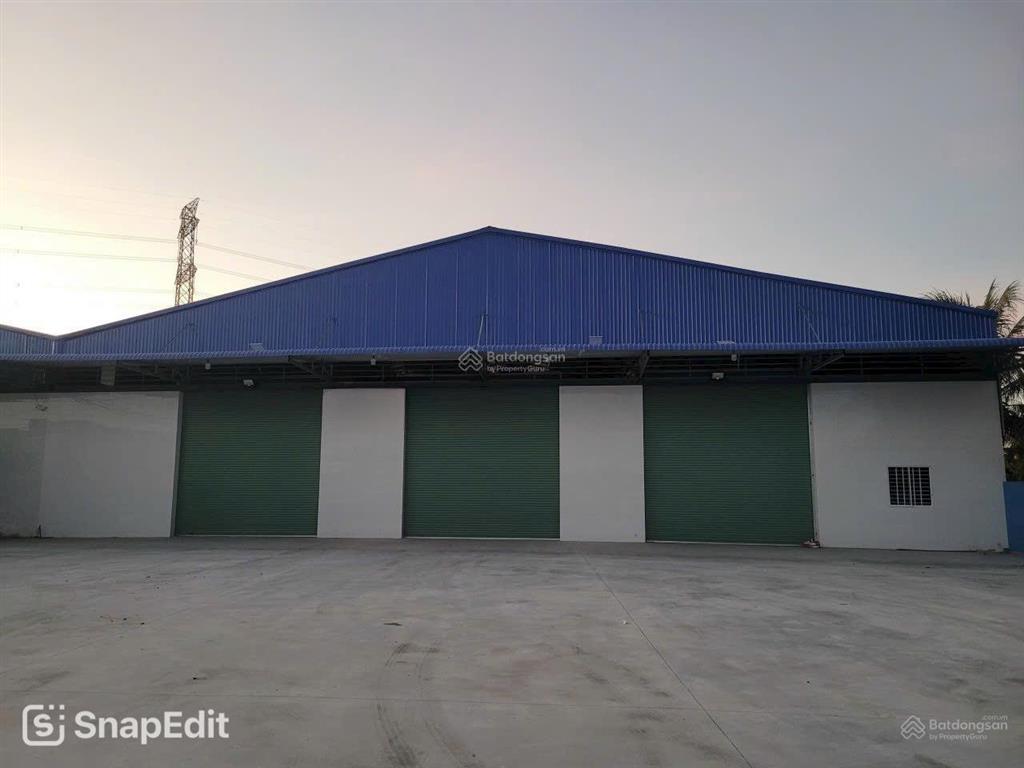 Cho thuê xưởng cai lậy tiền giang dt 2600m2