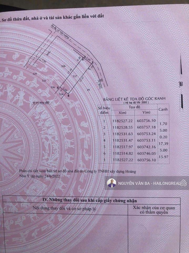 Bán đất 1368 lê văn lương 5*17,5m, giá 3,9 tỷ, hẻm xe hơi, kế phạm hữu lầu, sát bên kdc gia long
