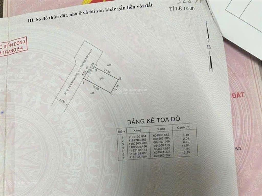 Bán đất lê văn lương phước kiển nhà bè 6,34*13m, giá 4,4 tỷ, hẻm xe hơi 6m, shr, gần phạm hữu lầu