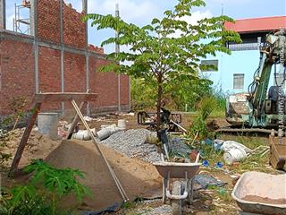 Bán đất đẹp 4,8*21m, 1,65 tỷ, hẻm xe hơi, long hậu, giáp nhà bè, sổ hồng riêng, sang tên ngay