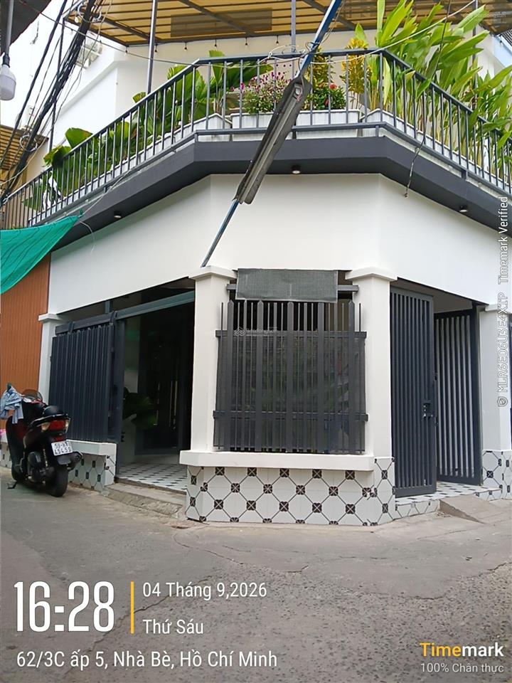 Bán nhà đẹp căn góc 3 tầng 5*10m, chỉ 3,99 tỷ, hẻm xe hơi vf3 huỳnh tấn phát, hoàn công, shr