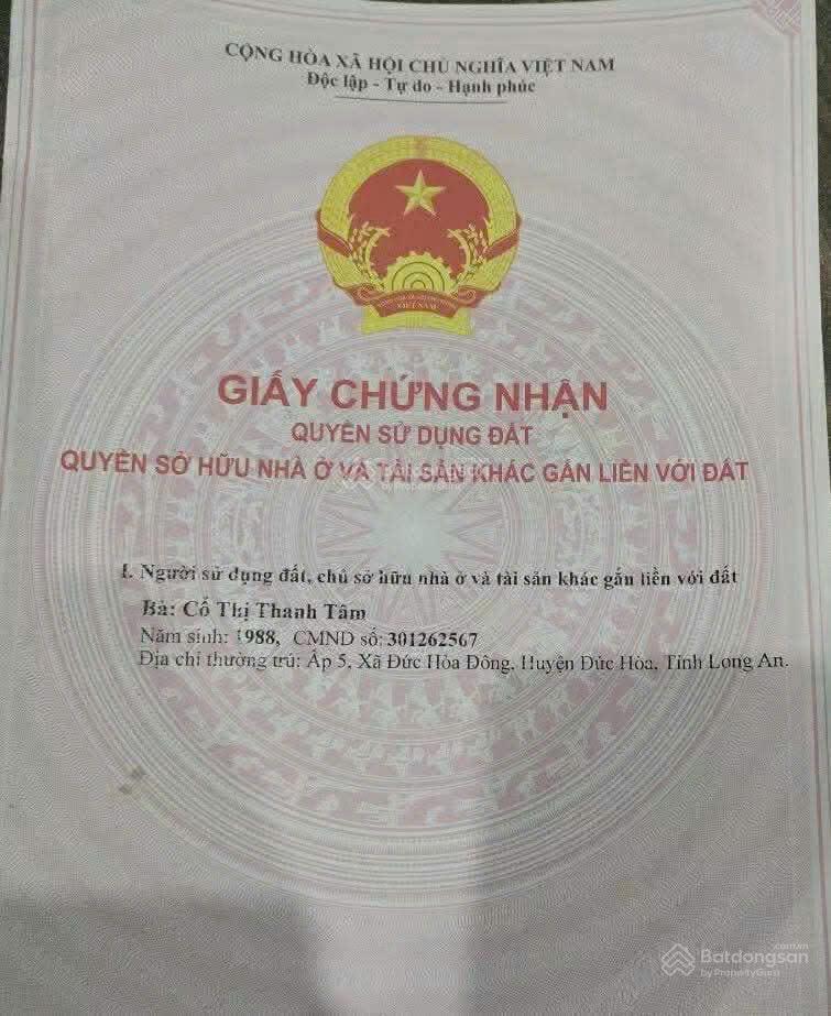 Bán đất mặt tiền đường 825  full thổ cư, có sẵn thu nhập cho thuê 16 triệu