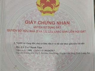Bán đất mặt tiền đường 825  full thổ cư, có sẵn thu nhập cho thuê 16 triệu