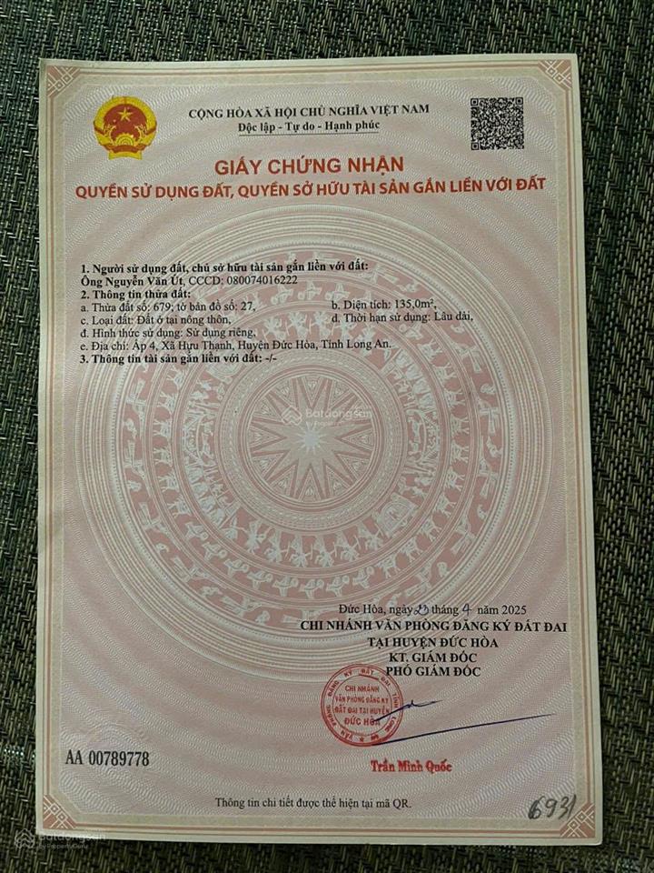 Chính chủ bán đất 2 lô liền kề đối diện cổng tân đức