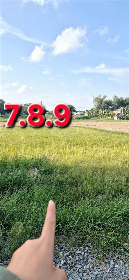 Bán đất đức hòa đông, long an giá chỉ 790 triệu/lô sổ hồng riêng giáp bình chánh