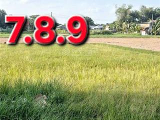Bán đất đức hòa đông, long an giá chỉ 790 triệu/lô sổ hồng riêng giáp bình chánh