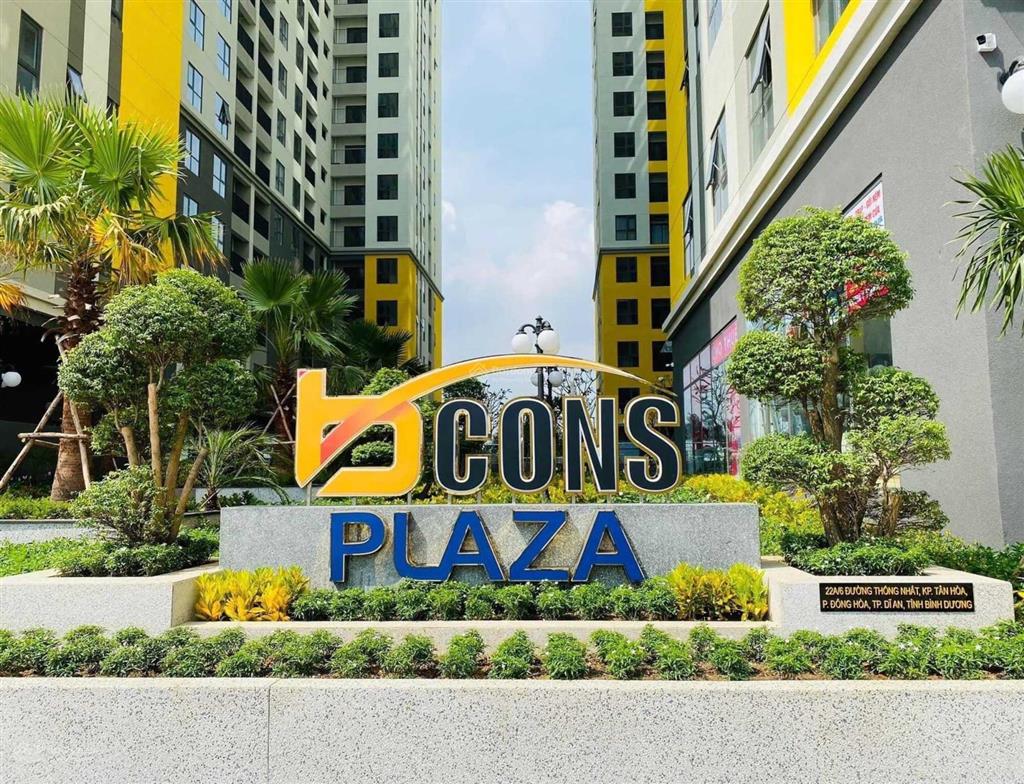 Bcons plaza căn 2pn2wc 51m2 giá chỉ 2,35 tỷ có nội thất, bao sang tên sổ hồng 0932 405 *** nhân