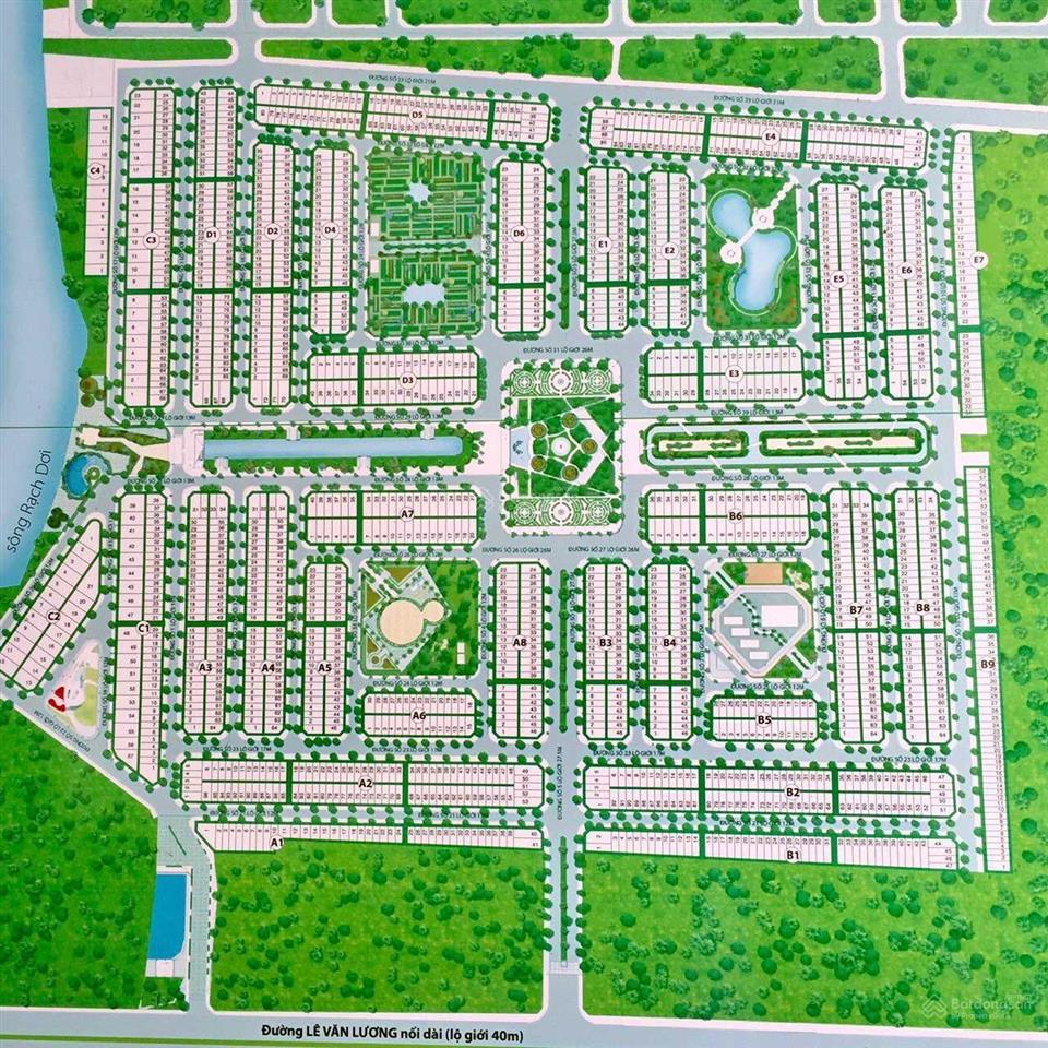 Bán nền  nhận ký gửi bán lại ra hàng nhanh  đường lớn  căn góc  view công viên  xây nhà
